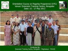 Orientation course on Flagship programme5
