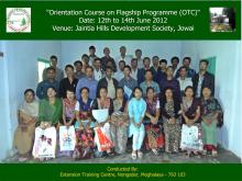 Orientation course on Flagship programme9